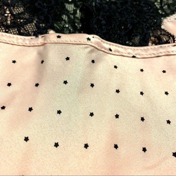 NWT Ambrielle Blush Pink Polkadot Silky Tank Top - Picture 6 of 16